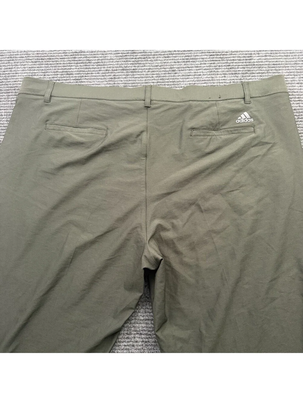 Adidas Performance Golf Pants Men’s Size 46x32 Gray Casual Flat Front Stretch